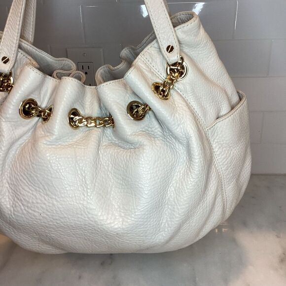 Michael Kors Jet Set Chain Ring Hobo Tote Shoulder Bag - Picture 4 of 15